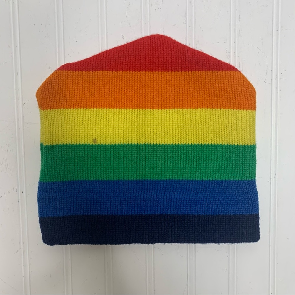 Colorful 100% Wool Beanie - Picture 7 of 13